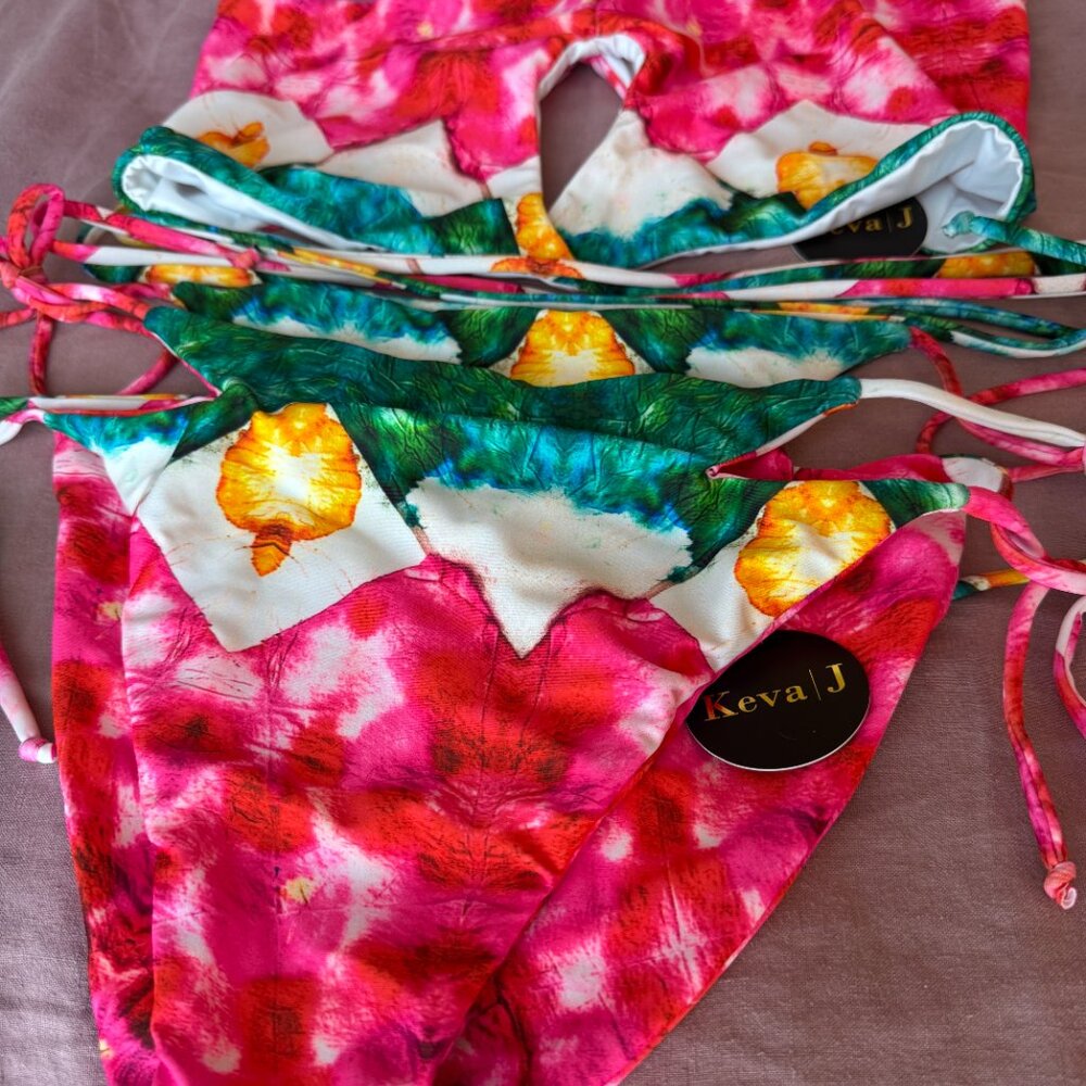 Keva J Carena Wrap String Bikini XLarge